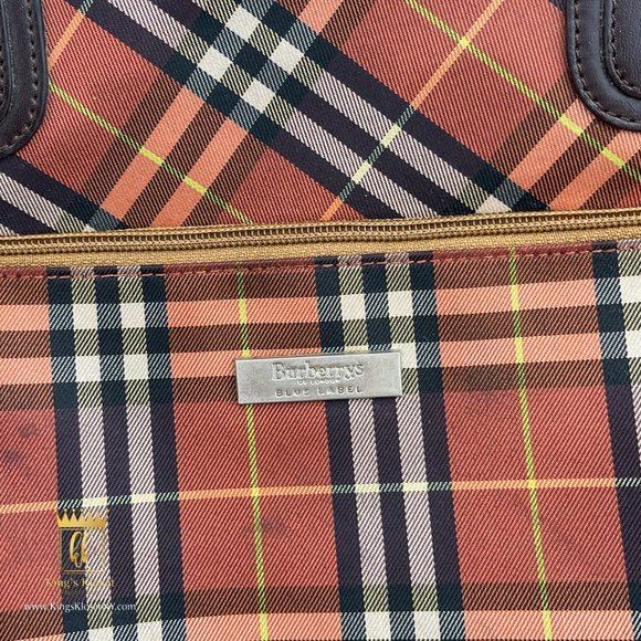 BURBERRY TRAVEL BAG BLUE LABEL - Picture 3 of 9